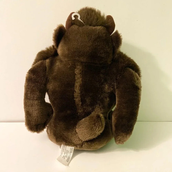 Vintage 1993 Tasmanian Devil Plush Mighty Stars 10 Inch Tall Stuffed Animal - Picture 4 of 12